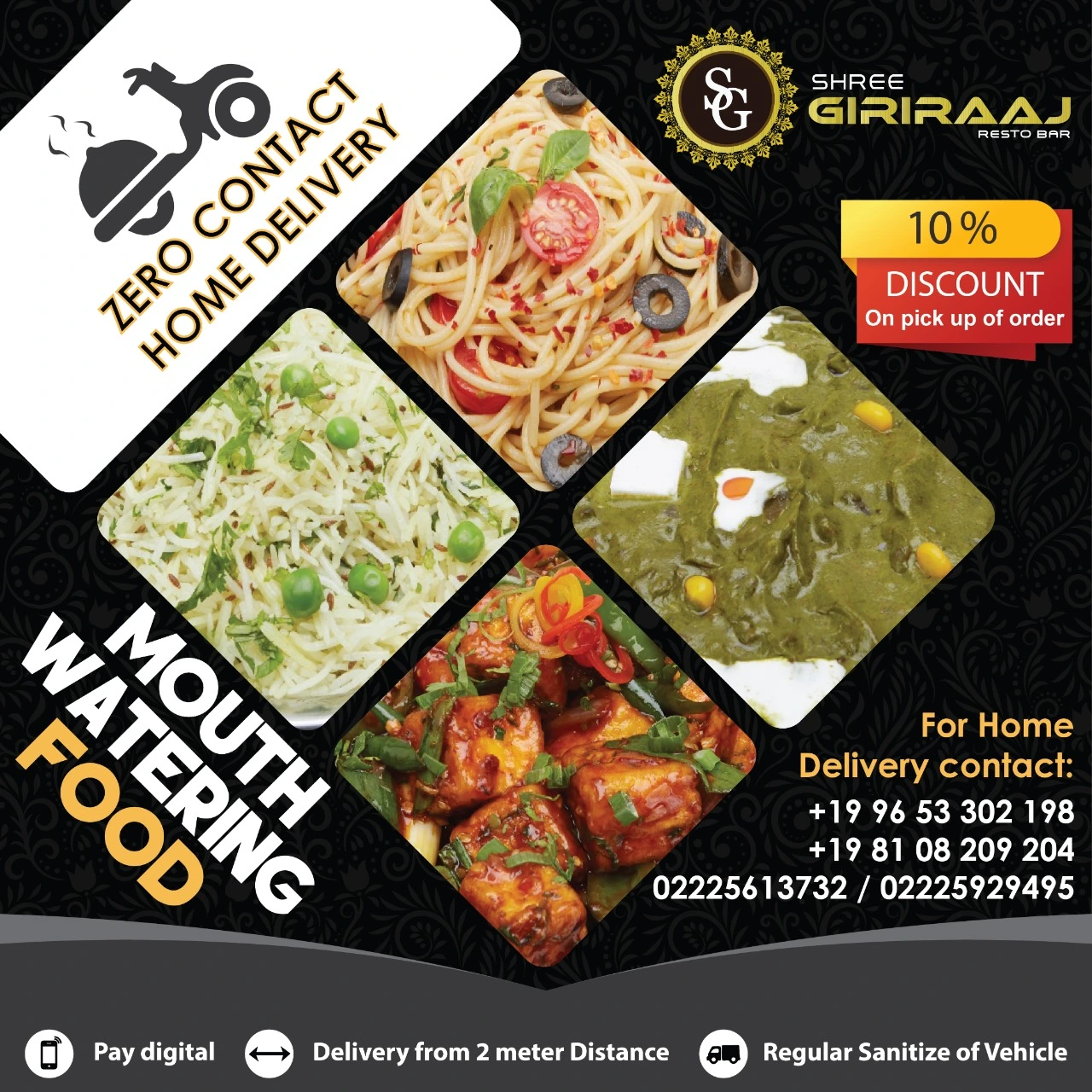 Giriraaj Food Delivery Flyer